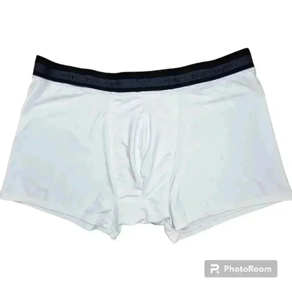 TEN BELOW X MENS PERFORMANCE BOXER TRUNKS WHITE  XL NO LONGER PRODUCED